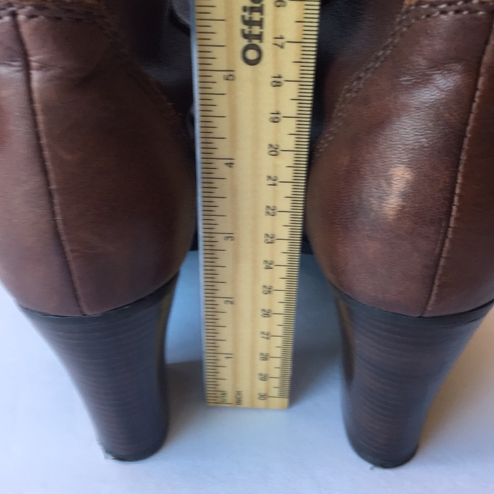 Michael Michael Kors Brown Pull Up Boots 6M EUC - Picture 5 of 8